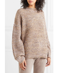 The Great The Marled Oversized Mlange Chunky Knit Sweater