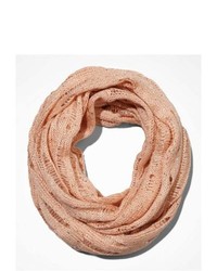 Express Sequin And Metallic Knit Infinity Scarf