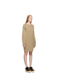 Stella McCartney Beige Simple Sweater Dress