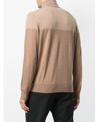 Canali Knitted Roll Neck Sweater