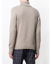 Tagliatore Roll Neck Fitted Sweater