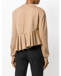 Givenchy Frill Flared Knitted Top