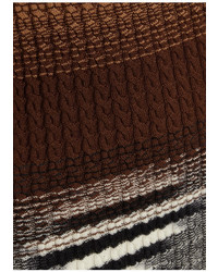Missoni Ombr Cable Knit Wool Top Camel