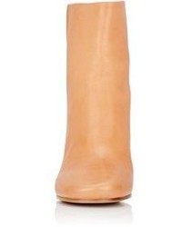 Maison Margiela Cylindrical Heel Ankle Boots Nude
