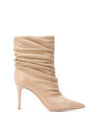 Gianvito Rossi Draped Ankle Boots