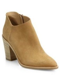 Vince Easton Leather Ankle Booties