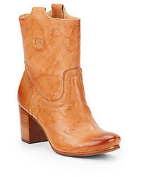 Frye Carson Leather Ankle Boots