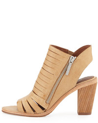 Donald J Pliner Kasia Strappy Open Toe Bootie Natural