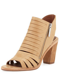 Donald J Pliner Kasia Strappy Open Toe Bootie Natural