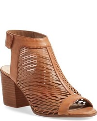 Vince Camuto Lavette Perforated Peep Toe Bootie