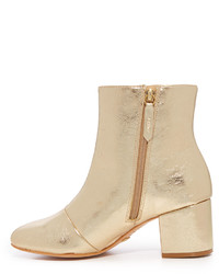 Schutz Lupe Stacked Ankle Booties