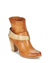 Mjus Grido Camel Gold Low Ankle Boots