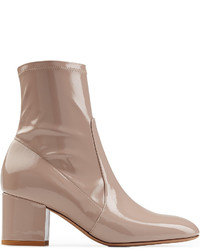 Valentino Patent Leather Ankle Boots