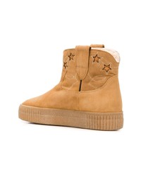 Golden Goose Deluxe Brand Star Patch Ankle Boots