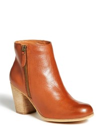 Trolley Leather Ankle Bootie
