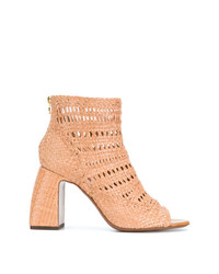 L'Autre Chose Woven Perforated Boots