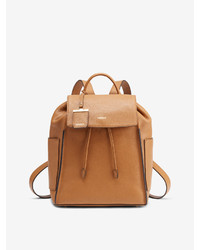 DKNY Fine Pebble Leather Backpack