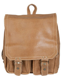 David King Leather 6316 Distressed Laptop Backpack
