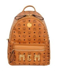 MCM Stark M Medium Studded Backpack