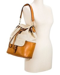 Miztique Miztique Backpack Handbag With Front Pocket  Tan