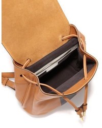 Rag & Bone Pilot Mini Two Tone Leather Backpack