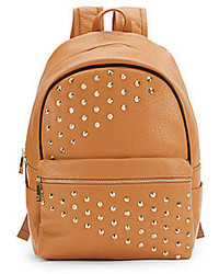Saks Fifth Avenue Styler Studded Faux Leather Backpack