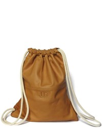 Soft Leather Backpack Purse