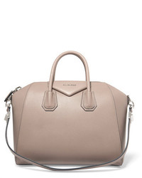 Givenchy Antigona Medium Leather Bag Taupe