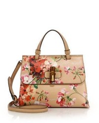 Gucci Bamboo Daily Blooms Top Handle Bag
