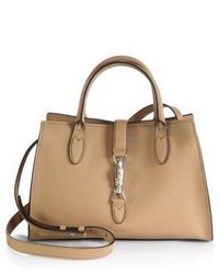 Gucci Jackie Soft Leather Top Handle Bag