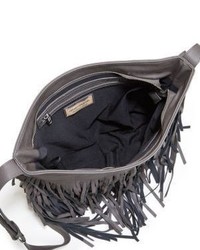 Urban Originals Karma Fringed Faux Leather Shoulder Bag