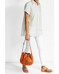 Vanessa Seward Leather Shoulder Bag