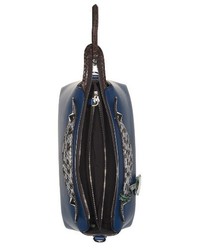 Fendi Medium By The Way Calfskin Leather Shoulder Bag With Genuine Snakeskin Trim