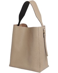 Valextra Medium Leather Hobo Bag
