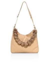 Loeffler Randall Mini Sheep Leather Hobo Bag