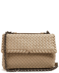 Bottega Veneta Olimpia Small Intrecciato Leather Shoulder Bag