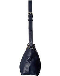 Tommy Hilfiger Pauletta Convertible Pebble Leather Hobo Hobo Handbags
