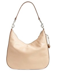 Marc Jacobs Recruit Leather Hobo Beige