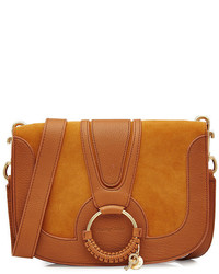See by Chloe See By Chlo Leather And Suede Shoulder Bag