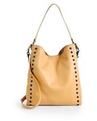 Loeffler Randall Studded Leather Hobo Bag