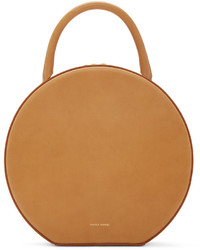 Mansur Gavriel Tan Leather Circle Bag