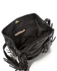 Urban Originals Urban Drift Fringed Faux Leather Shoulder Bag