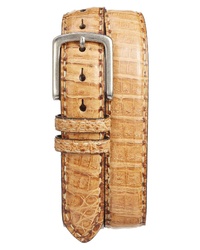 Torino Belts Caiman Leather Belt