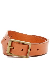 Cole Haan Flat Strap Smooth Leather Belt