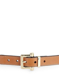 Burberry Leather Check Belt