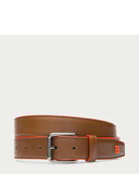 Perry Leather Belt In Tobacco