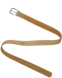 Moreschi Tan Perforated Leather Belt