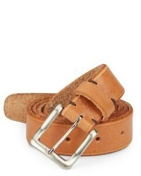 Will Leather Goods Skinny Skiver Leather Belt