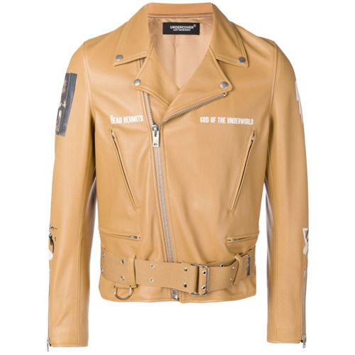 Undercover The Dead Hermits Biker Jacket, $1,659 | farfetch