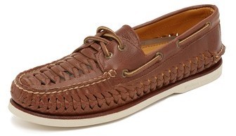 woven boat shoes